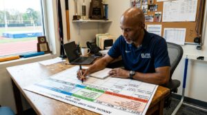 high jump coaching techniques: High jump coach planning the annual training calendar