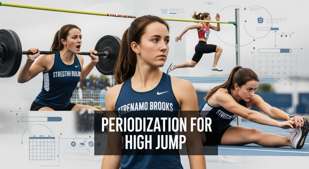 Periodization for High Jump: high jumper collage