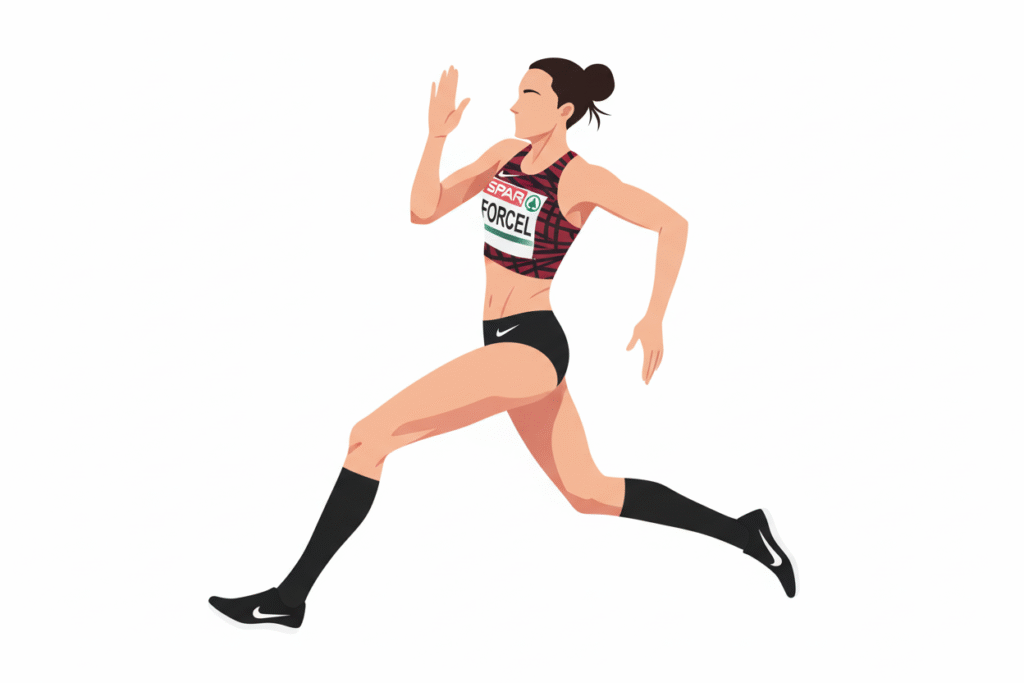 high jump flight techniques: approach run
