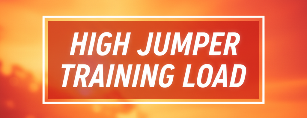 High Jumper Training Load