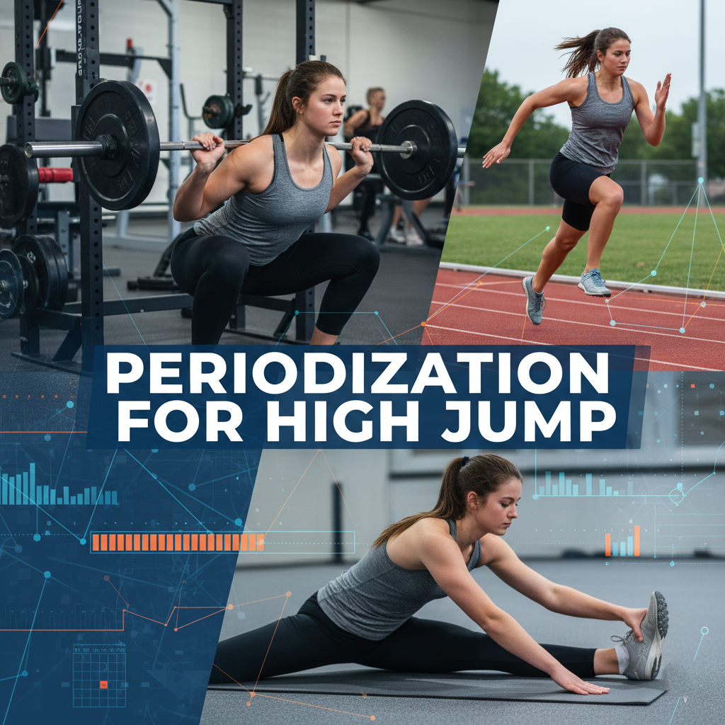 Periodization for High Jump: collage
