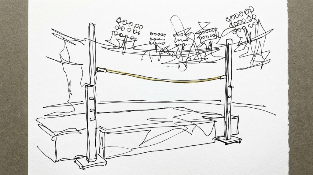 Strength Training for High Jumpers: High jump crossbar