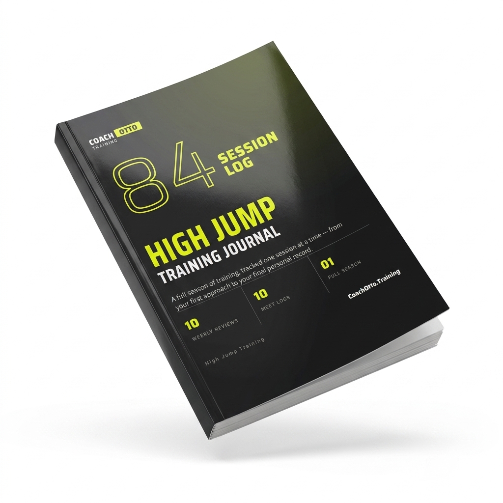 High Jump Training Journal by Coach Otto